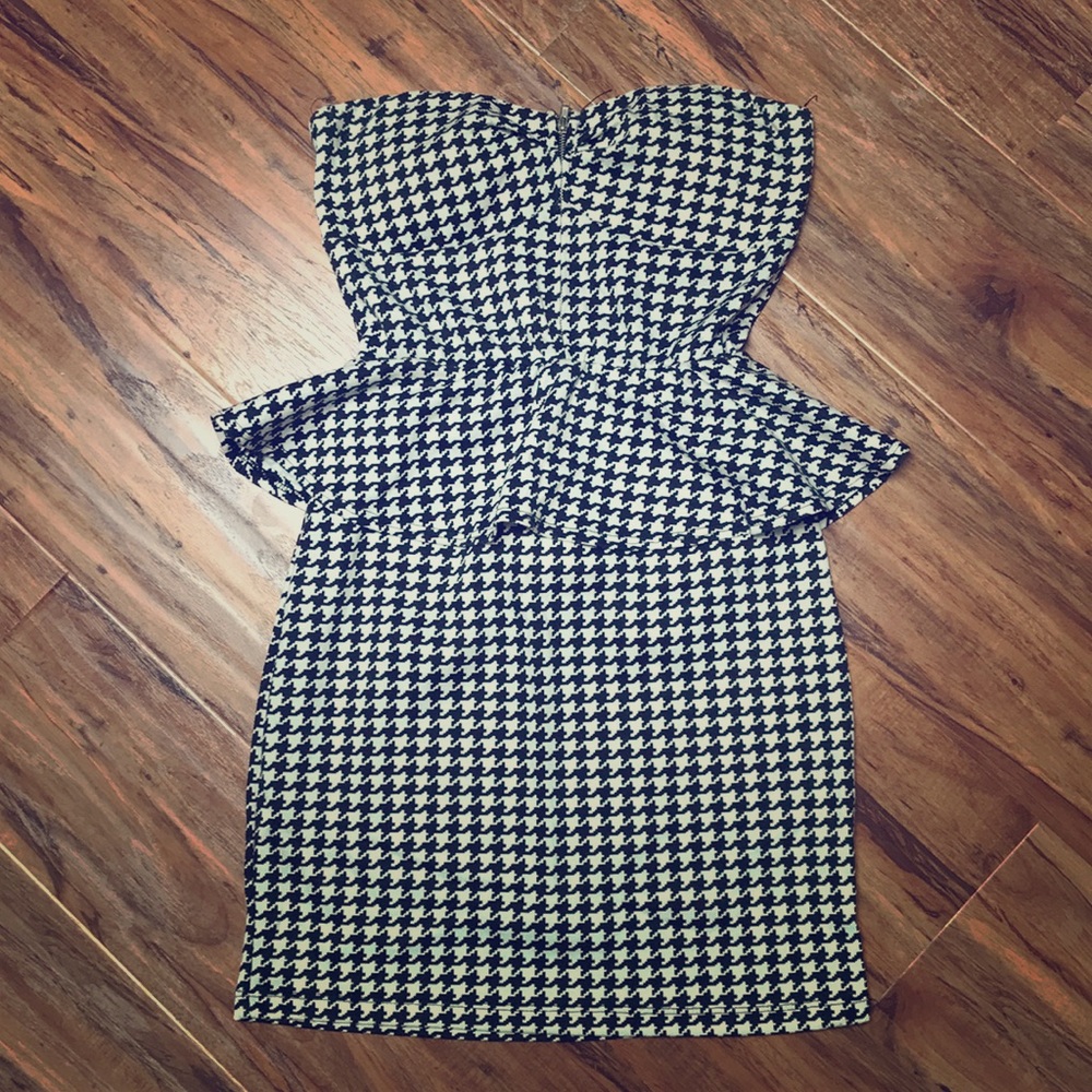 A’GACI Houndstooth Dress